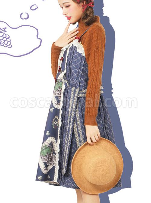 Grape-Princess-Series-JSK-Elegant-Classic-Lolita-Sling-Dress-coscarnival-2742