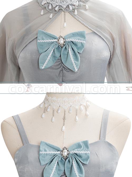 Gray-Blue-Chiffon-Elegant-JSK-Classic-Lolita-High-Waist-Long-Style-Dress-coscarnival-1118