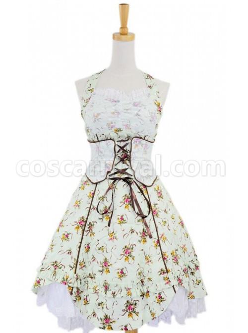 Green-Sweet-Floral-Bow-Cotton-Lolita-Dress-coscarnival-3295.jpg