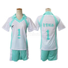 Haikyuu Aobajohsai High Oikawa Tooru Uniform Cosplay Costume, back view