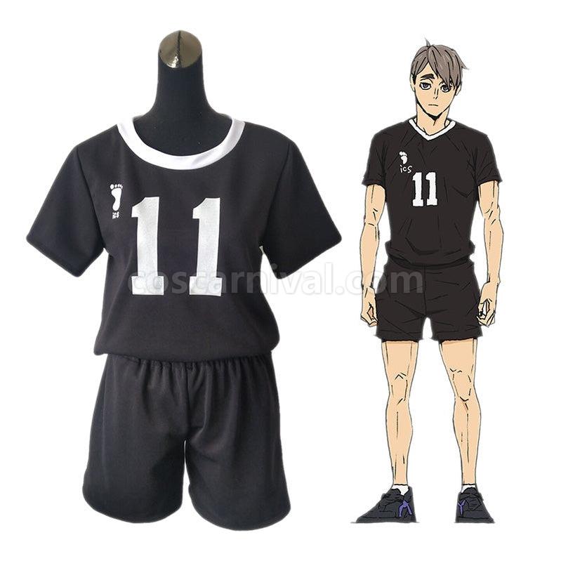 Haikyuu Inarizaki High School Osamu Miya Cosplay Costume coscarnival011117338