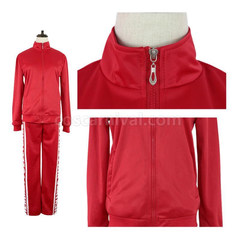 Haikyuu Nekoma High School Jacket Uniform Kozume Kenma Cosplay Costume, back view