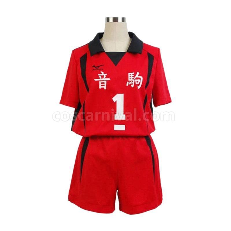 Haikyuu Nekoma High School Kuroo Tetsurou Uniform Cosplay Costume, side view