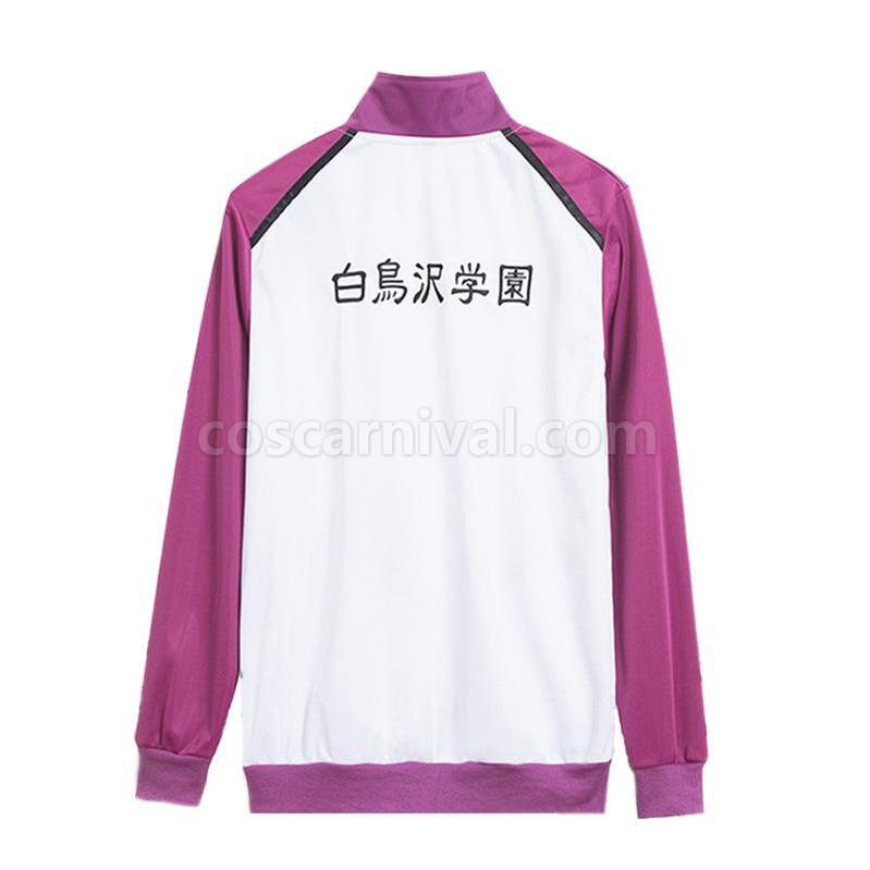Haikyuu Shiratorizawa Academy Jacket Suit Ushijima Wakatoshi Cosplay Costume coscarnival011117914