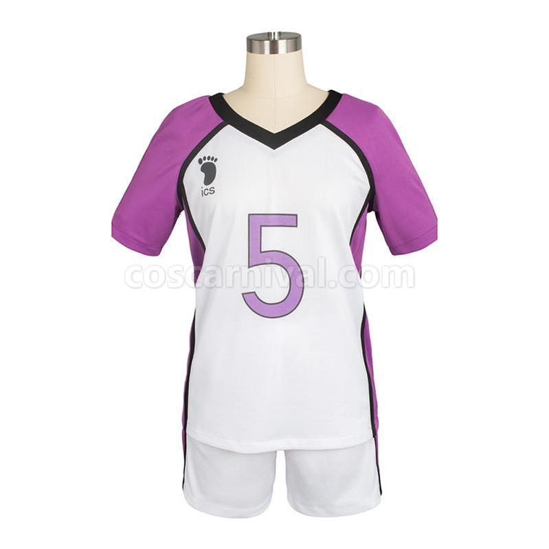 Haikyuu Shiratorizawa Academy Tendo Satori Uniform Cosplay Costume, side view