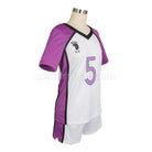 Haikyuu Shiratorizawa Academy Tendo Satori Uniform Cosplay Costume, back view