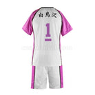 Haikyuu Shiratorizawa Academy Ushijima Wakatoshi T Shirt Uniform Cosplay Costume coscarnival011116715