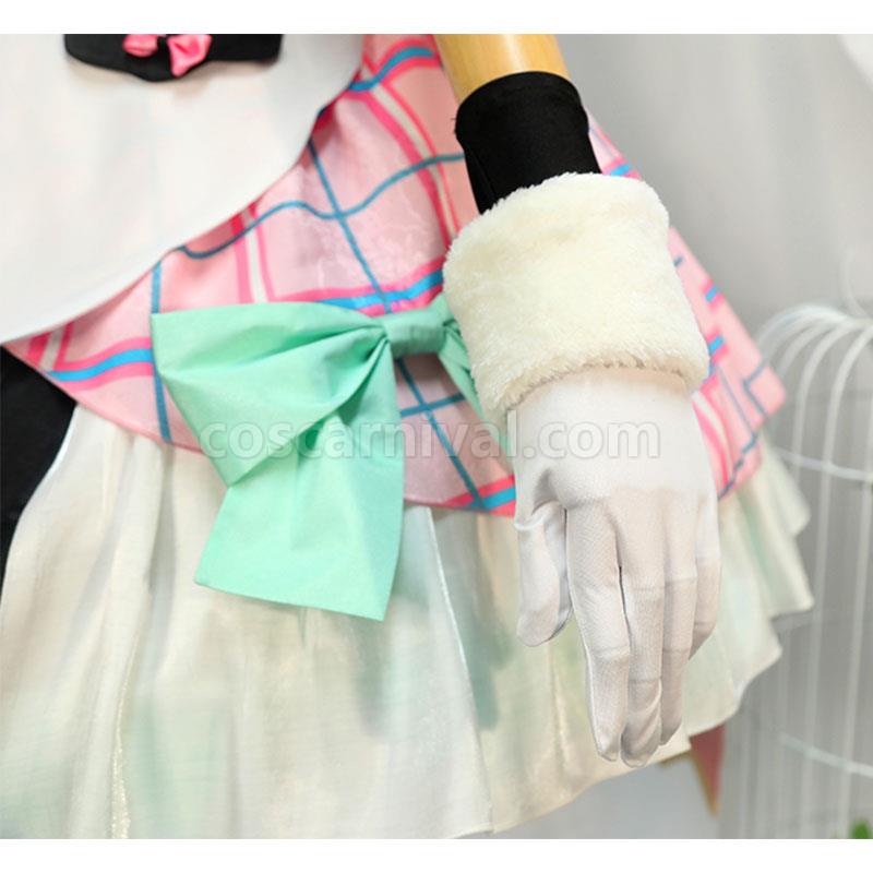 Hatsune Miku Magical Mirai 2021 Clover Bunny Miku Maid Cosplay Costumes coscarnival01119284