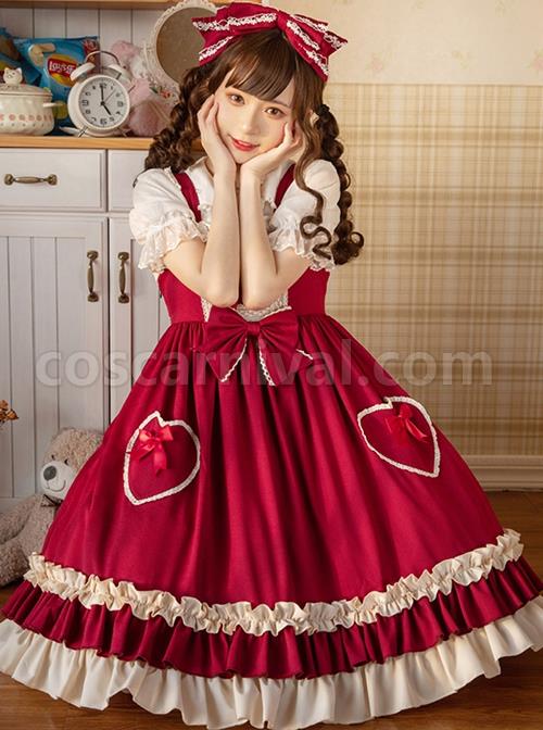 Hawthorn-Milk-Cover-Series-Red-Cute-Daily-Lace-Bow-Knot-Love-Heart-Decoration-Ruffle-Hem-Classic-Lolita-Sleeveless-Dress-coscarnival-2687
