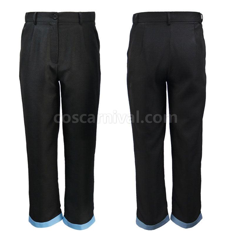 Hazbin Hotel Alastor Blue Uniform Cosplay Costumes coscarnival01112484