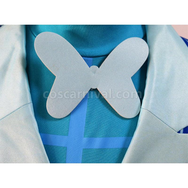 Hazbin Hotel Alastor Blue Uniform Cosplay Costumes coscarnival01112501