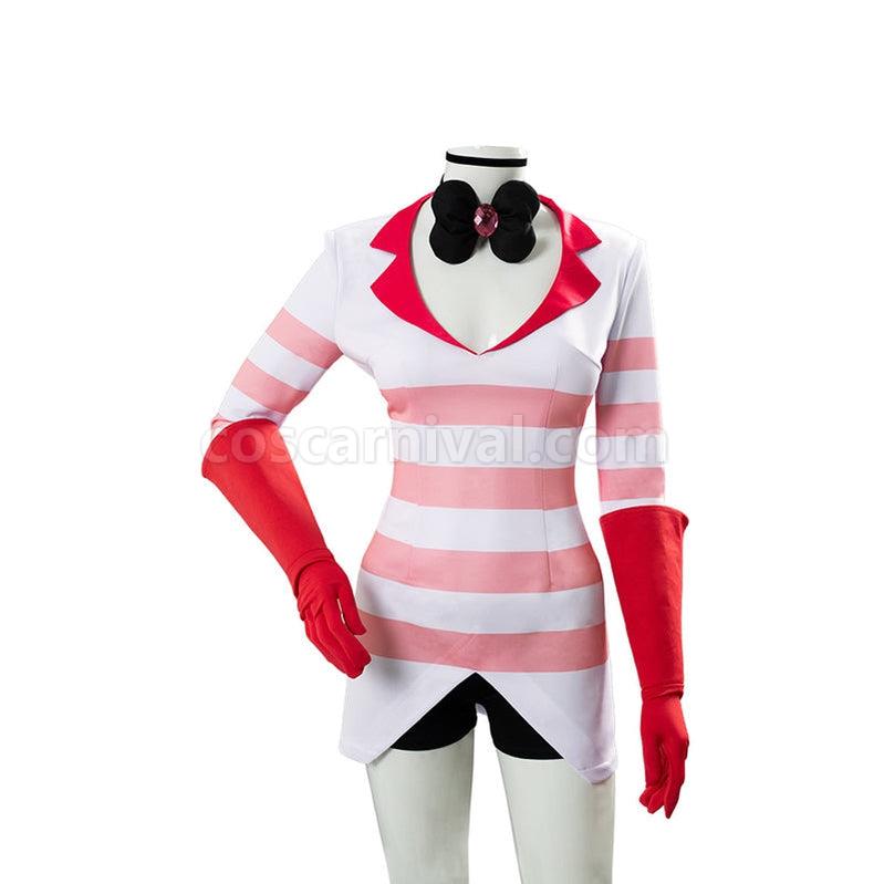 Hazbin Hotel Angel Halloween Cosplay Costumes coscarnival011112726