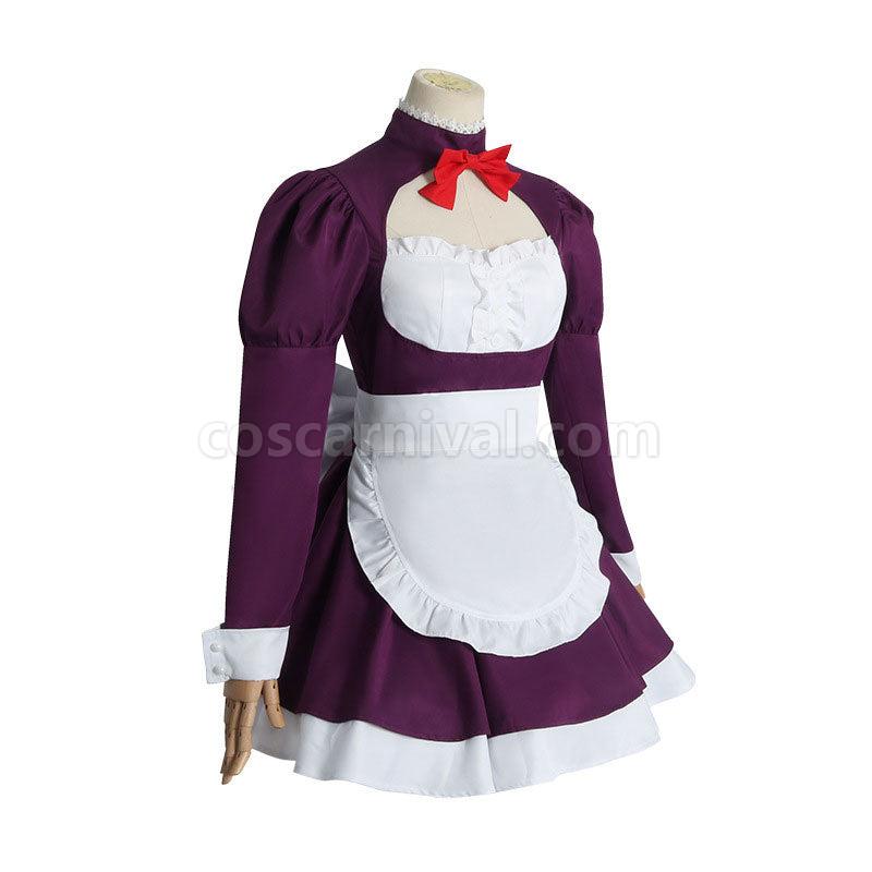 High Rise Invasion Tenkuu Shinpan Maid Mask Cosplay Costumes coscarnival01119530