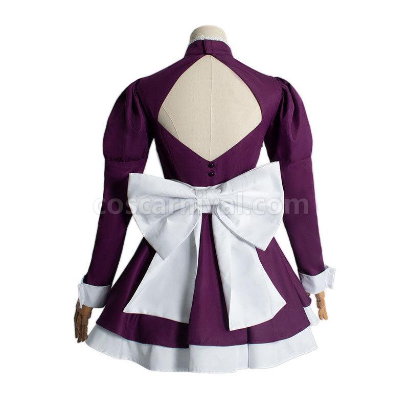 High Rise Invasion Tenkuu Shinpan Maid Mask Cosplay Costumes coscarnival01119537