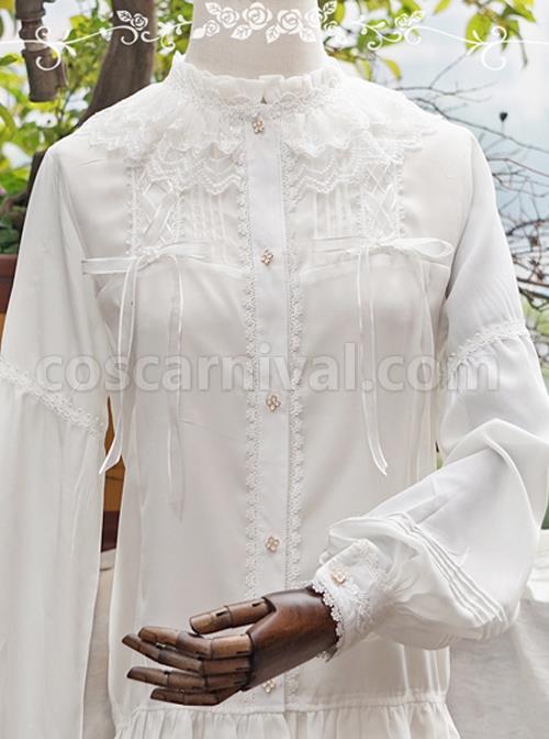 Honey Granulated Sugar Series Elegance Classic Lolita Long Sleeve Shirt coscarnival