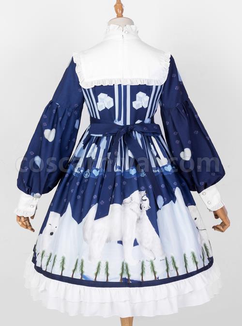 Ice-Bear-Island-Series-OP-Bowknot-Blue-Classic-Lolita-Long-Sleeve-Dress-coscarnival-4222
