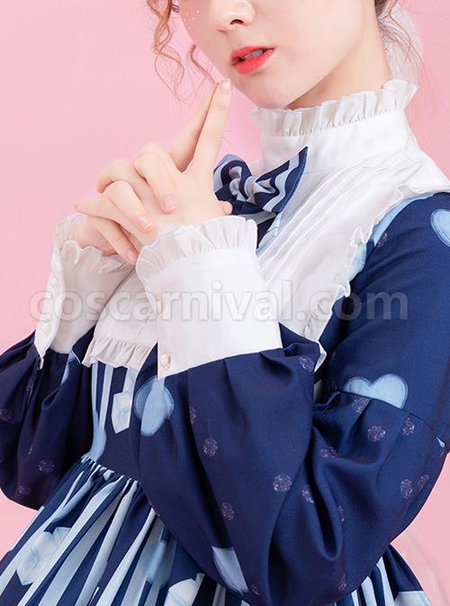 Ice-Bear-Island-Series-OP-Bowknot-Blue-Classic-Lolita-Long-Sleeve-Dress-coscarnival-4242