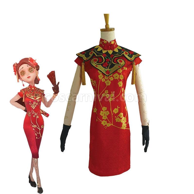 Identity V Coordinator Dance in the Snow Matha Behamfil Cosplay Costume coscarnival011114966