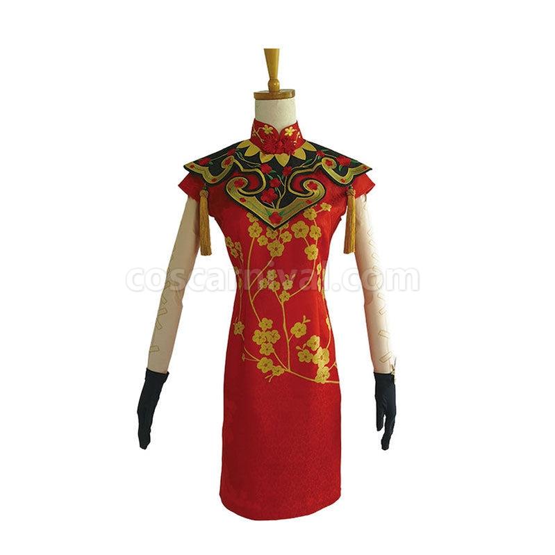 Identity V Coordinator Dance in the Snow Matha Behamfil Cosplay Costume coscarnival011114972