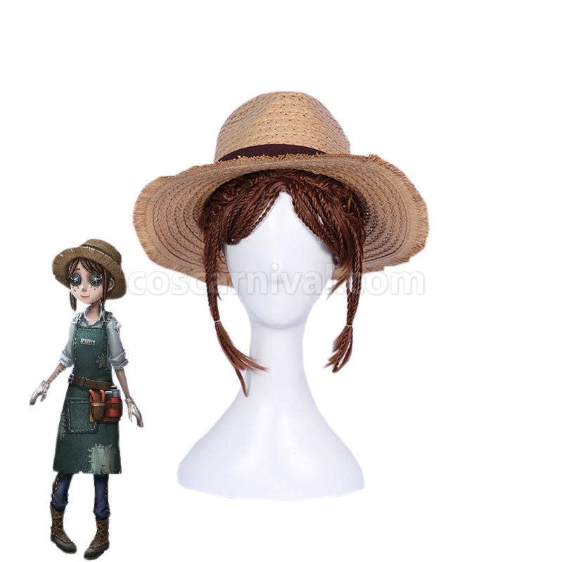 Identity V Emma Woods Short Brown Cosplay Wigs coscarnival011115111