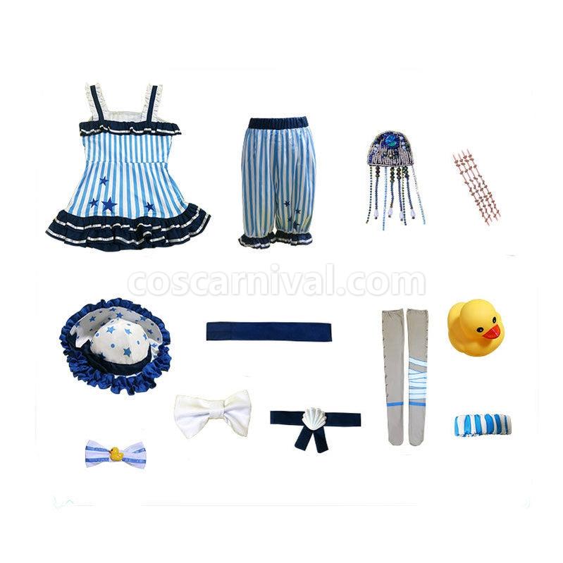 Identity V Mechanic Re swim Tracy Reznik Outfit Cosplay Costume coscarnival011113417