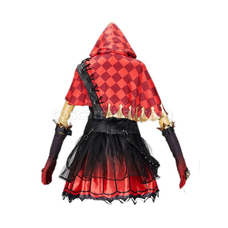 Identity V Mechanic Red Riding Hood Tracy Reznik Cosplay Costume coscarnival011112367