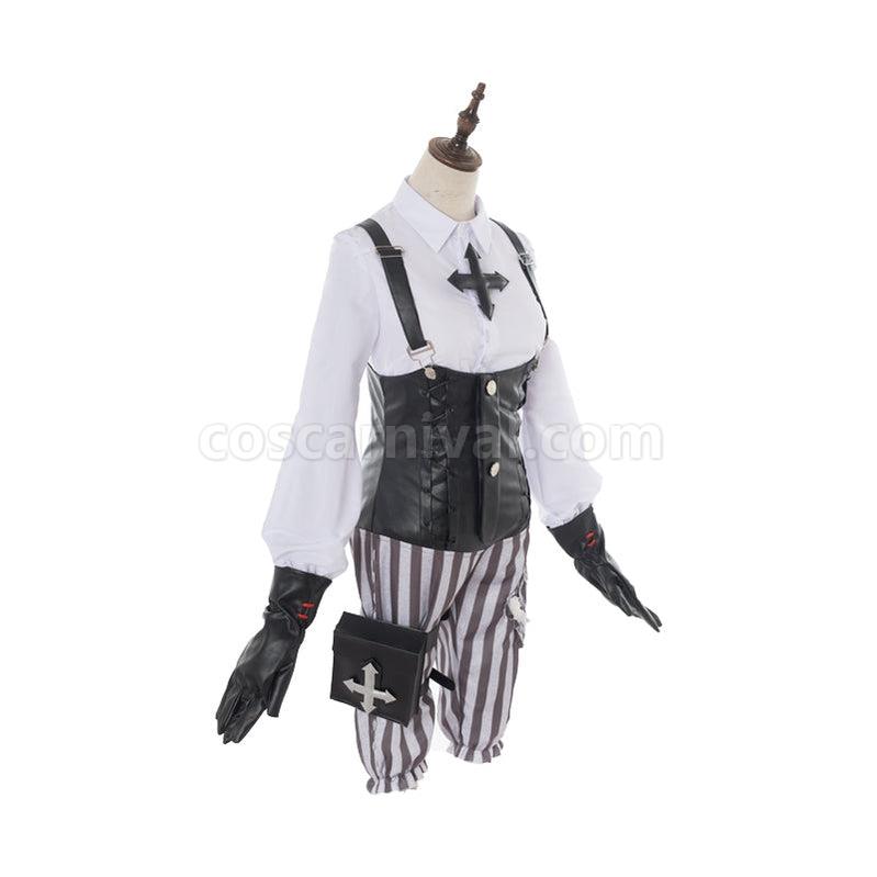Identity V Mechanic Tracy Reznik Gothic Cosplay Costume coscarnival011113279