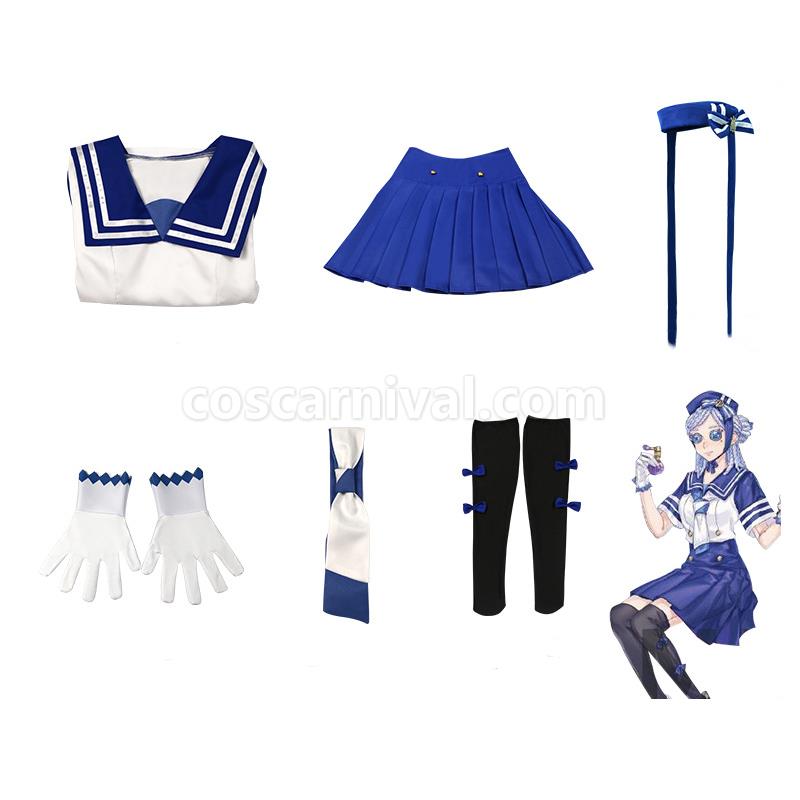 Identity V Vera Nair Oceangoing Voyage Day Uniform Cosplay Costumes coscarnival01117238