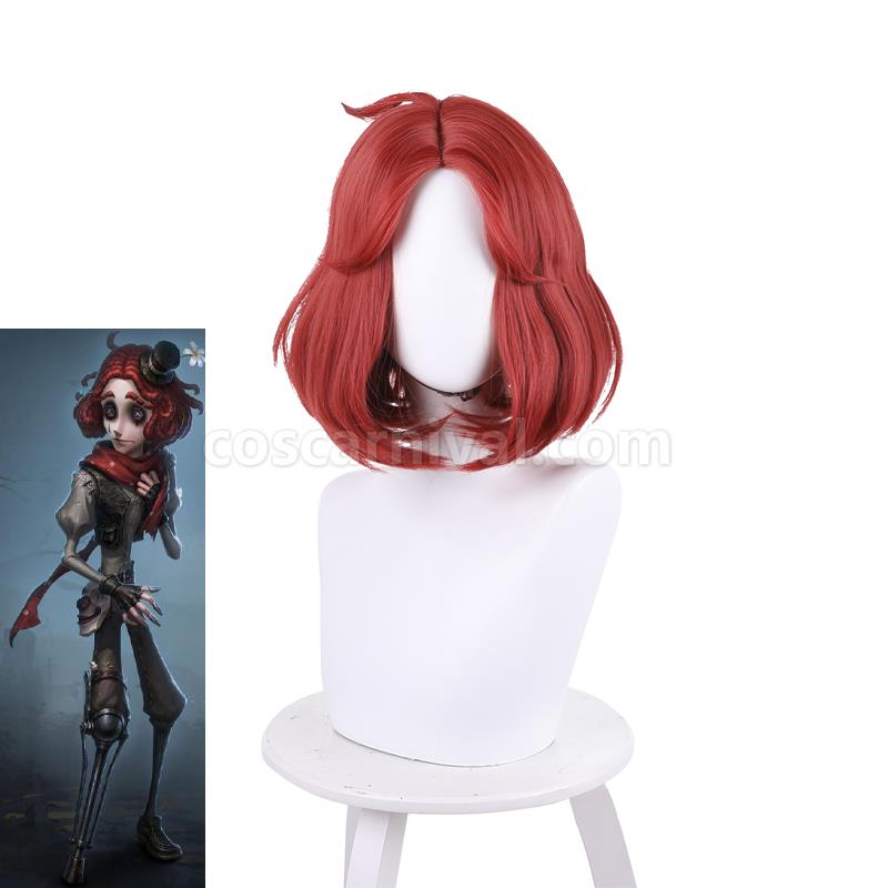 Identity V Weeping Clown Red Cosplay Wigs coscarnival01117802