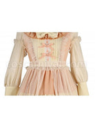 Immerse-Springtime-Series-OP-Pastoral-Style-Elegant-Three-Section-Hem-Classic-Lolita-Long-Sleeve-Dress-With-Tulle-Skirt-coscarnival-4631