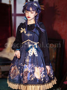 Immortal-Bottle-Series-JSK-Retro-Printing-Classic-Lolita-Sling-Dress-coscarnival-4210