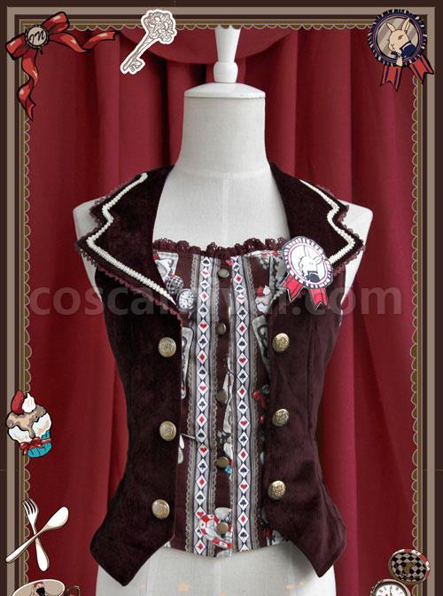 Infanta Rabbit Poker Series Lolita Vest coscarnival