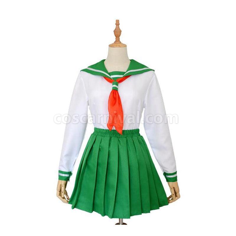 Inuyasha Higurashi Kagome Cosplay Costume coscarnival011114788