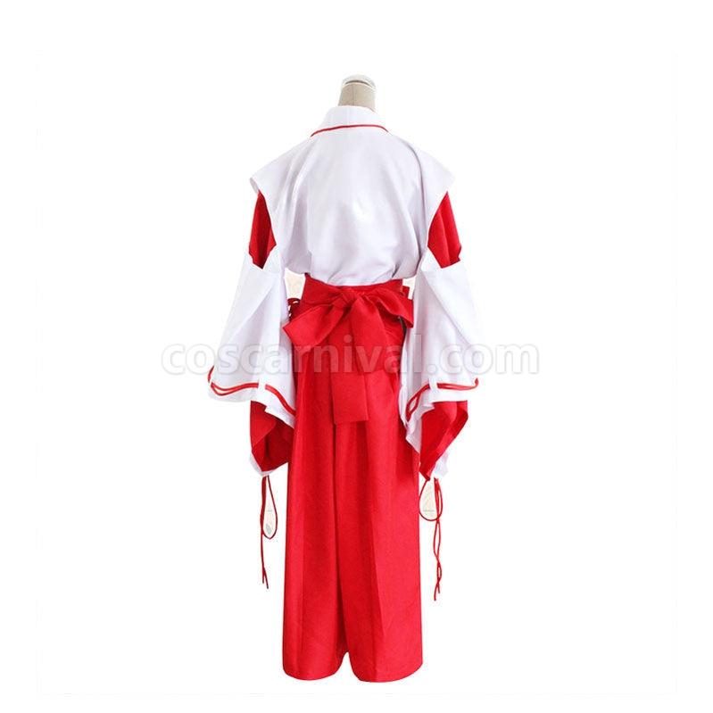 Inuyasha Kikyo Cosplay Costume coscarnival011114836