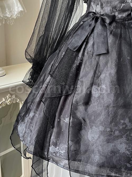 Irregular-Print-Irregular-Hem-Design-Semi-Sheer-Lantern-Sleeve-Classic-Lolita-Long-Sleeve-Dress-coscarnival-415