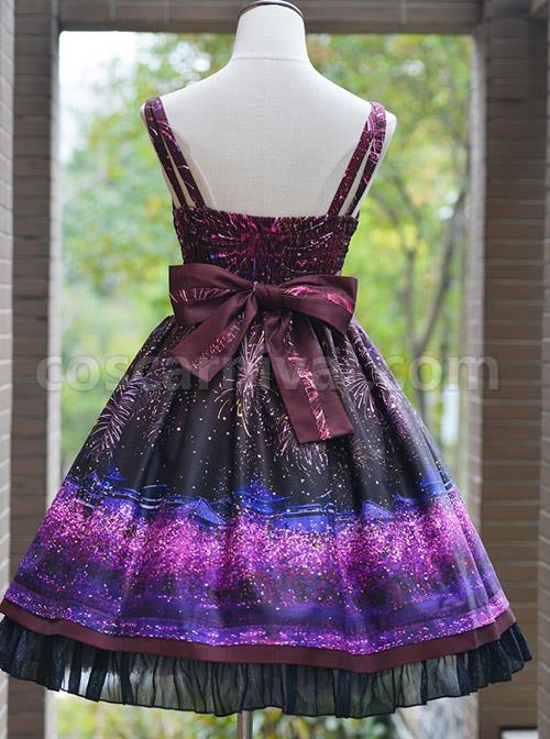Japanese-Style-Sakura-Fireworks-Classic-Lolita-Sling-Dress-coscarnival-4612