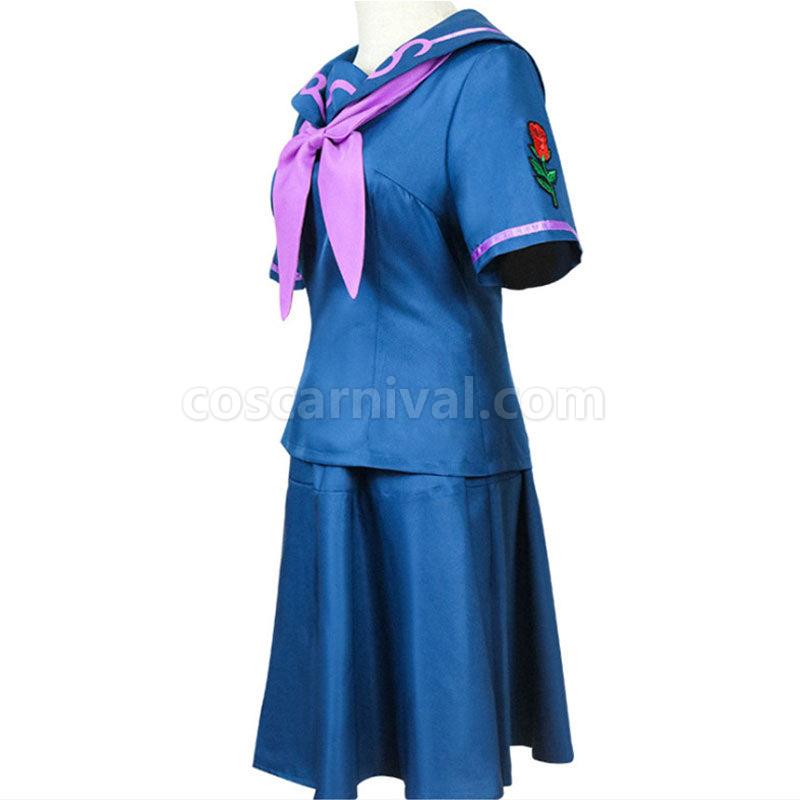 JoJo's Bizarre Adventure Diamond Yukako Yamagishi Uniform Cosplay Costumes coscarnival01117722