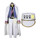 JoJo's Bizarre Adventure Diamond is Unbreakable Kujo Jotaro Cosplay Costume with Hat coscarnival011118579