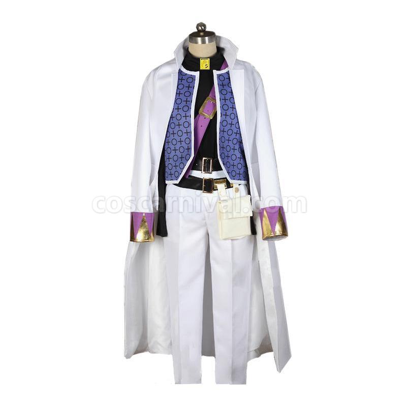 JoJo's Bizarre Adventure Diamond is Unbreakable Kujo Jotaro Cosplay Costume with Hat coscarnival011118592