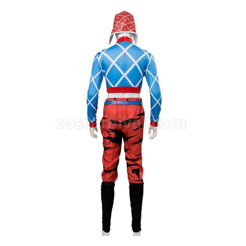 JoJo's Bizarre Adventure Golden Wind Guido Mista Cosplay Costume coscarnival011118606