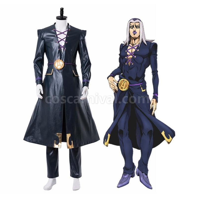 JoJo's Bizarre Adventure Golden Wind Leone Abbacchio Cosplay Costume coscarnival011118588