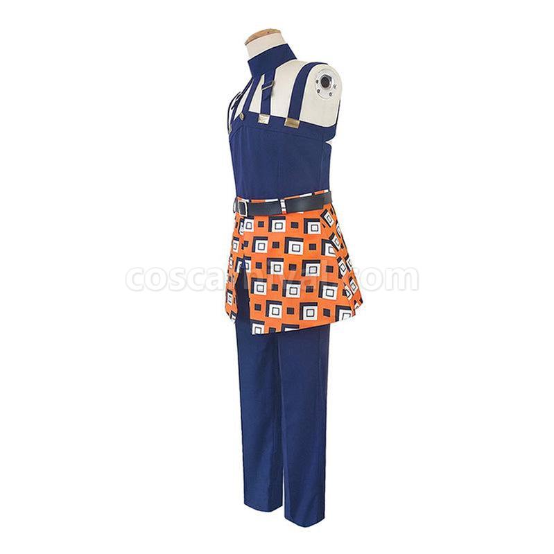 JoJo's Bizarre Adventure Golden Wind Narancia Ghirga Cosplay Costume coscarnival011118669