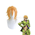JoJo's Bizarre Adventure Golden Wind Pannacotta Fugo Short Blond Cosplay Wigs coscarnival011118676
