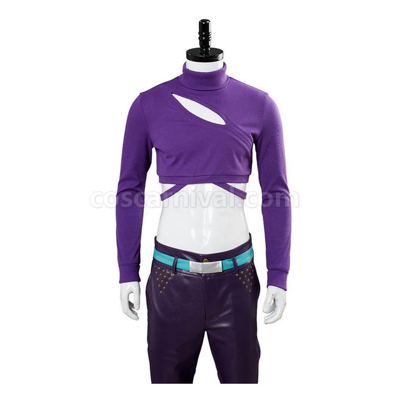 JoJo's Bizarre Adventure Golden Wind Vinegar Doppio Cosplay Costume coscarnival011118608