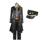 JoJo's Bizarre Adventure Kujo Jotaro Cosplay Costume with Hat coscarnival011118587
