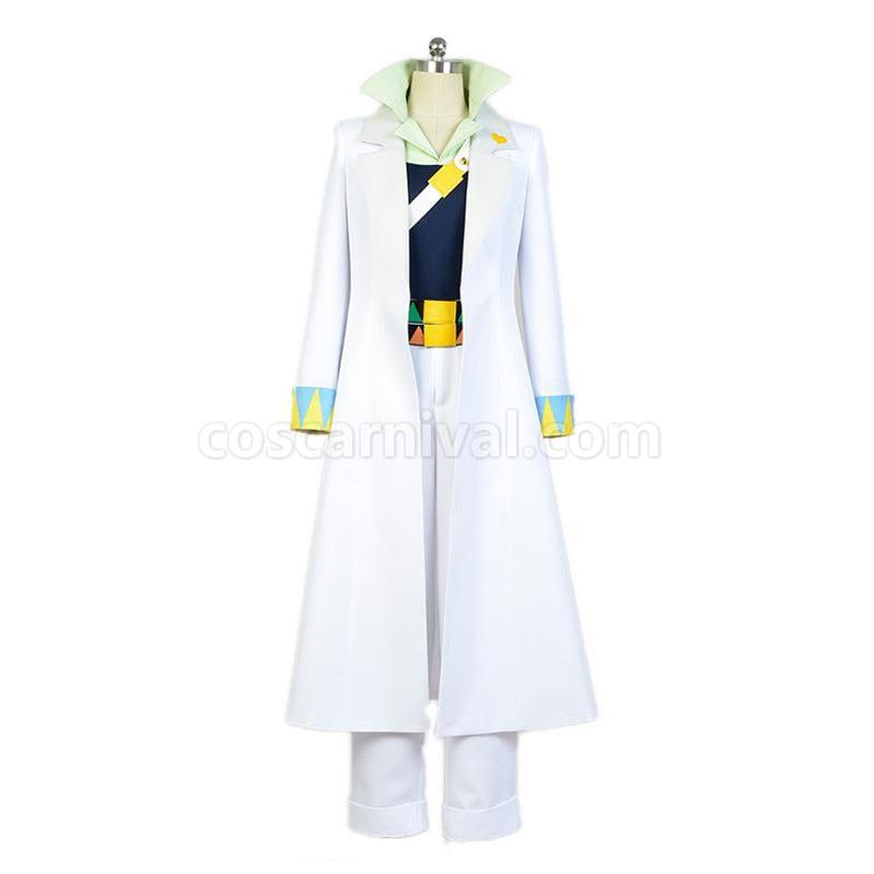 JoJo's Bizarre Adventure Kujo Jotaro Star Platinum Cosplay Costume coscarnival011118557