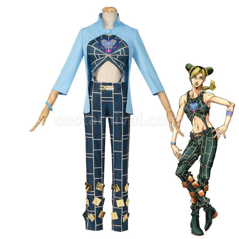 JoJo's Bizarre Adventure Stone Ocean Jolyne Cujoh Cosplay Costumes coscarnival01119711