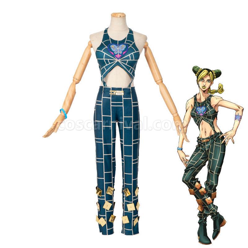JoJo's Bizarre Adventure Stone Ocean Jolyne Cujoh Cosplay Costumes coscarnival01119718