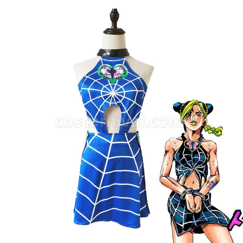 JoJo's Bizarre Adventure Stone Ocean Jolyne Cujoh Dress Cosplay Costume coscarnival011113897