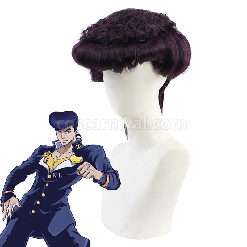JoJo's Bizarre Adventure Vento Aureo Golden Wind Josuke Higashikata Cosplay Wigs coscarnival01112877